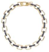 Thumbnail for your product : Vince Camuto Leather Link Necklace