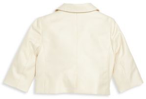 Dolce & Gabbana Baby's Silk & Virgin Wool Blend Christening Jacket