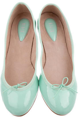 Bloch Patent Leather Round-Toe Flats w/ Tags