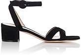 Thumbnail for your product : Gianvito Rossi Women's Suede Ankle-Strap Sandals - Black