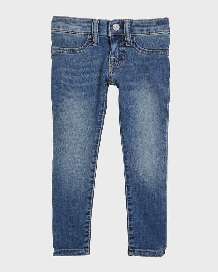 Ralph Lauren Kids Girl's Aubrie Skinny Denim Jeans, Size 2-6X