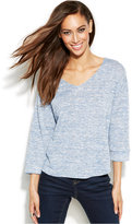 Thumbnail for your product : INC International Concepts Dolman-Sleeve Metallic Top