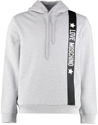 love moschino grey sweatshirt