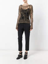 Thumbnail for your product : Isabel Benenato netting top