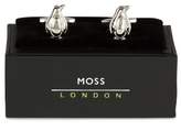 Thumbnail for your product : Moss Bros Penguin Cufflinks