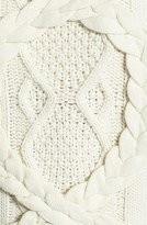 Thumbnail for your product : Eleven Paris 'Farille' Shoulder Zip Braided Cable Knit Sweater