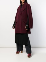 Thumbnail for your product : Maison Margiela Double-Breasted Cape Coat