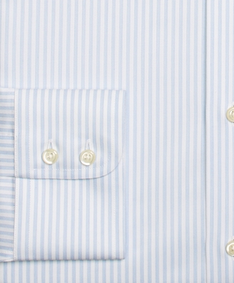 Brooks Brothers Non-Iron Madison Fit Textured Twin Stripe Dress Shirt