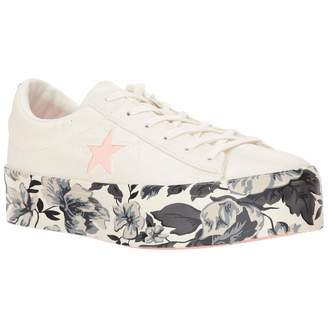 converse one star floral