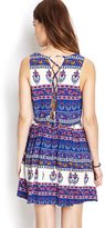 Thumbnail for your product : Forever 21 Antiqued Floral Print Dress