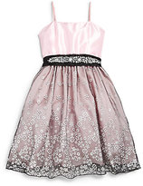 Thumbnail for your product : Un Deux Trois Girl's Taffeta Party Dress