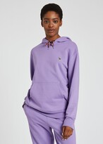 Thumbnail for your product : Paul Smith Women's Lilac Zebra Logo Cotton Hoodie
