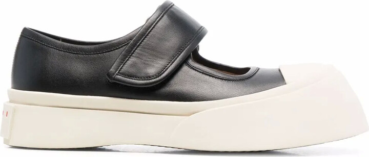 Marni leather Mary Jane pumps