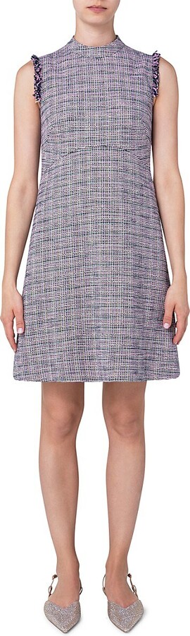 Women Tweed Dress Sleeveless | ShopStyle