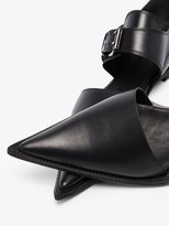 Thumbnail for your product : Haider Ackermann black Derby cutout leather loafers