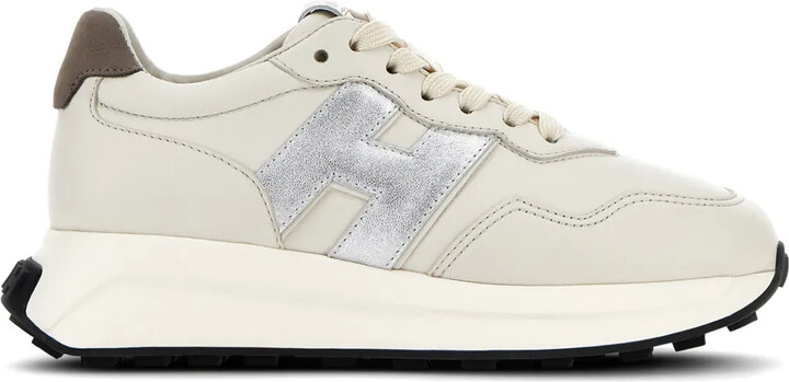 Hogan H641 panelled lace-up sneakers