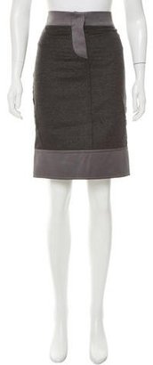 Calvin Klein Collection Wool Knee-Length Skirt