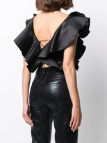 Thumbnail for your product : Alchemy ruffled V-neck body