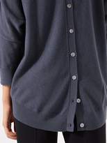Thumbnail for your product : Jigsaw Button Back Drop Hem Sweater