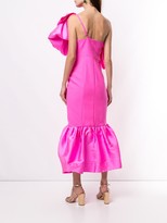 Thumbnail for your product : SOLACE London One-Shoulder Ruffle-Trimmed Dress