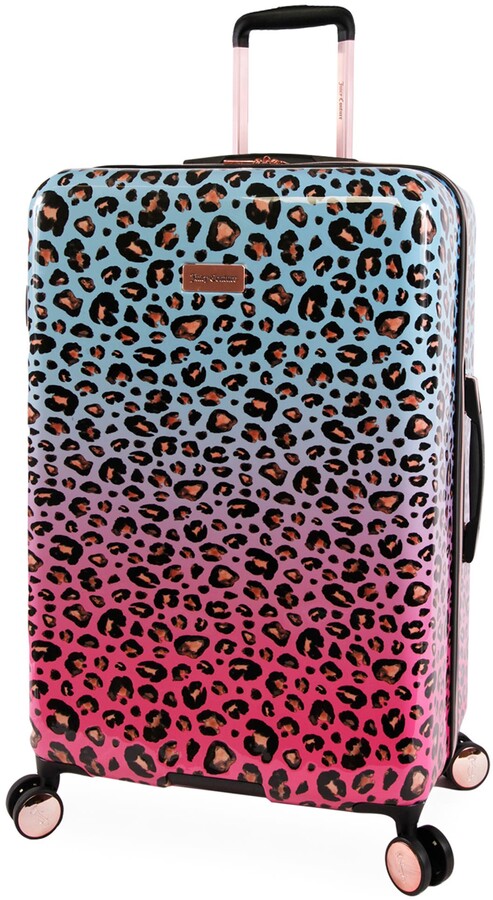 doginthehole Galaxy Leopard Exclusive Design Luggage Bag for Travel Suitcase 22-30 inch 3 size 