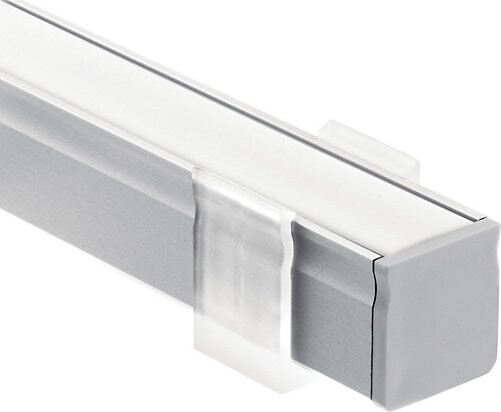 Kichler ILS TE Standard Deep Well Surface Channel in Silver, Size: 2 Ft