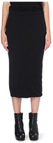 Thumbnail for your product : Rick Owens Stretch-jersey pencil skirt