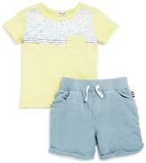 Thumbnail for your product : Splendid Boys' Contrast-Yoke Tee & Shorts Set