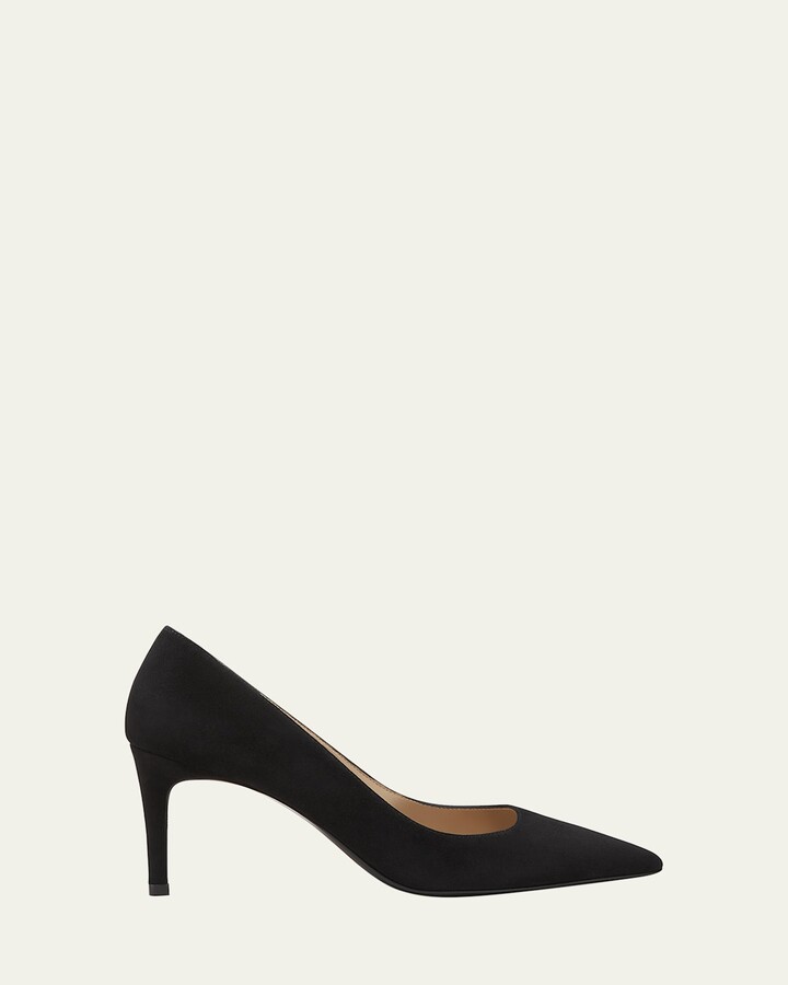 Stuart Weitzman Stuart Suede Stiletto Pumps