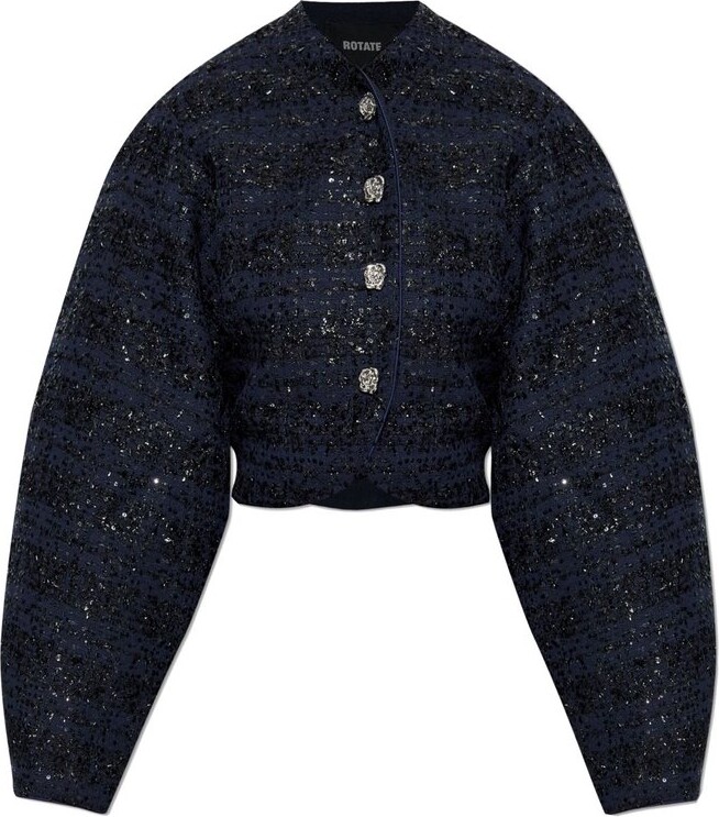 Rotate by Birger Christensen Boucle Short Jacket