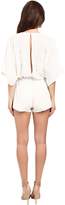 Thumbnail for your product : Brigitte Bailey Alexa Bell Sleeve Lace Romper