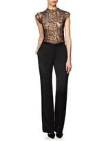 Thumbnail for your product : Todd Lynn Black Lace Ahearn Top