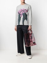 Thumbnail for your product : Comme des Garçons Shirt Face-Print Tote Bag
