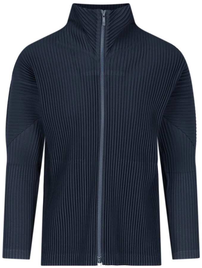 dazed high neck pullover jacket