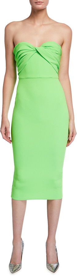 alex perry green dress
