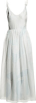 Thumbnail for your product : Giorgio Armani Abstract-Print Fit-&-Flare Silk Organza Gown