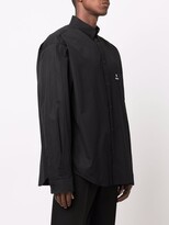 Thumbnail for your product : Balenciaga Large Fit logo-embroidered shirt