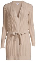 Thumbnail for your product : Minnie Rose Rib-Knit Belted Duster Cardigan
