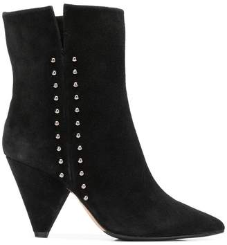 The Seller studded ankle boots