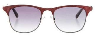 Kenzo Round Semi-Rimless Sunglasses