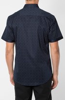 Thumbnail for your product : 7 Diamonds 'Ruby Love' Trim Fit Short Sleeve Print Woven Shirt