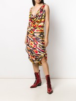 Thumbnail for your product : Vivienne Westwood Pre-Owned Draped Printed Dress