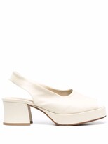 Thumbnail for your product : Bottega Veneta Stack slingback sandals
