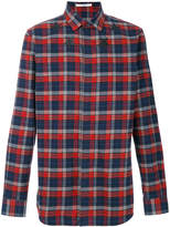 Thumbnail for your product : Givenchy plaid embroidered shirt