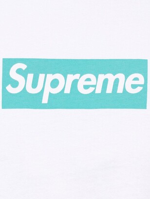 Supreme x Tiffany & Co. box logo T-shirt - ShopStyle