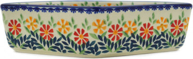 Red Barrel Studio 18.09 oz. Wave of Flowers Salad Bowl