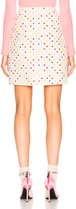 Valentino Polka Dot Mini Skirt