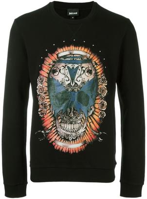 Just Cavalli skull print sweatshirt