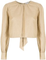 Thumbnail for your product : Nk Tied Long Sleeves Blouse