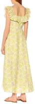 Thumbnail for your product : Zimmermann Goldie printed linen maxi dress